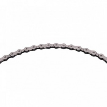 9-Speed Gray Chain with MissingLink for Shimano, SRAM, and Campagnolo - 1