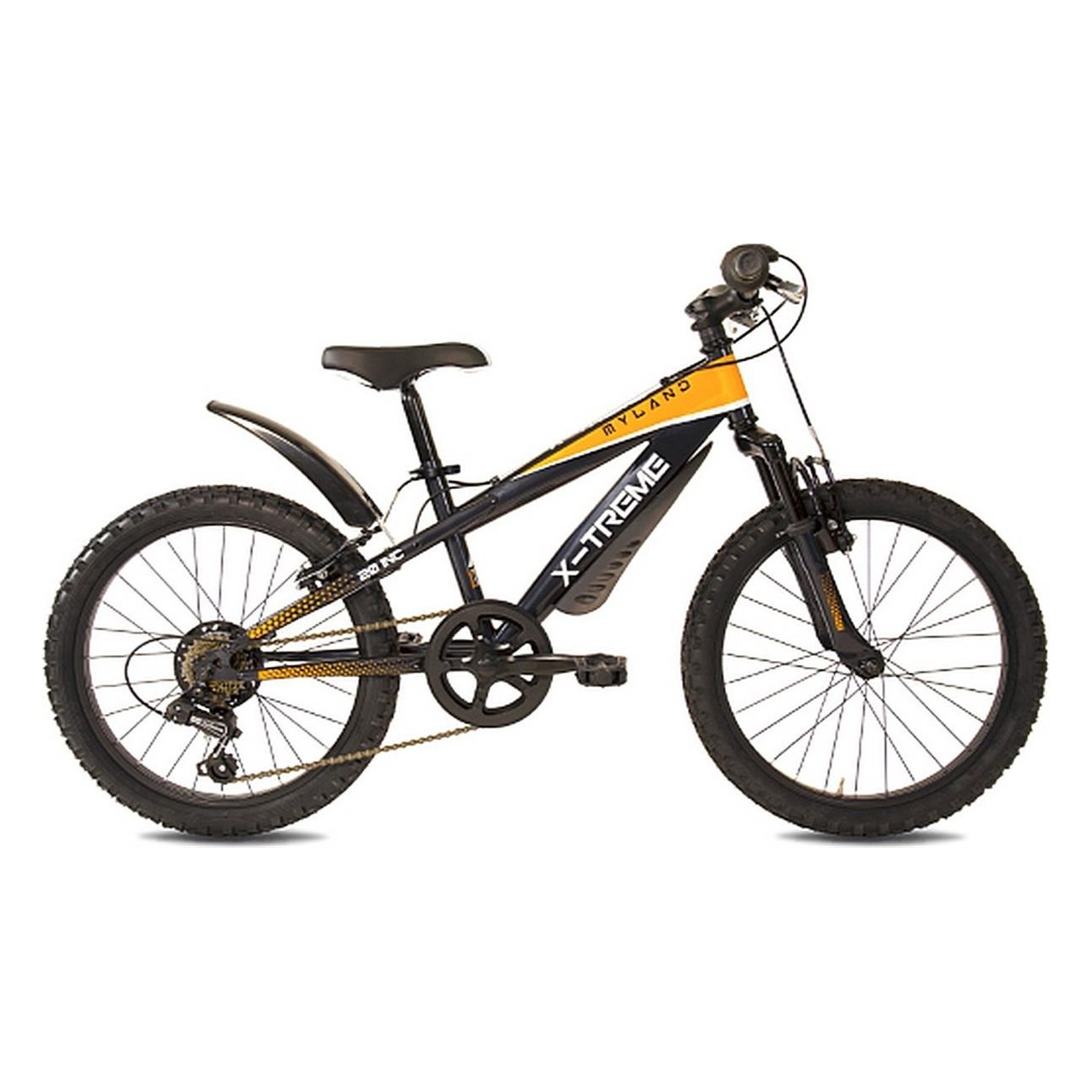 Bicicletta Xstreme 20 Kid M Grigio con Cambio Shimano 6V e Telaio in Acciaio - 1 - Bambino - 8059796061575