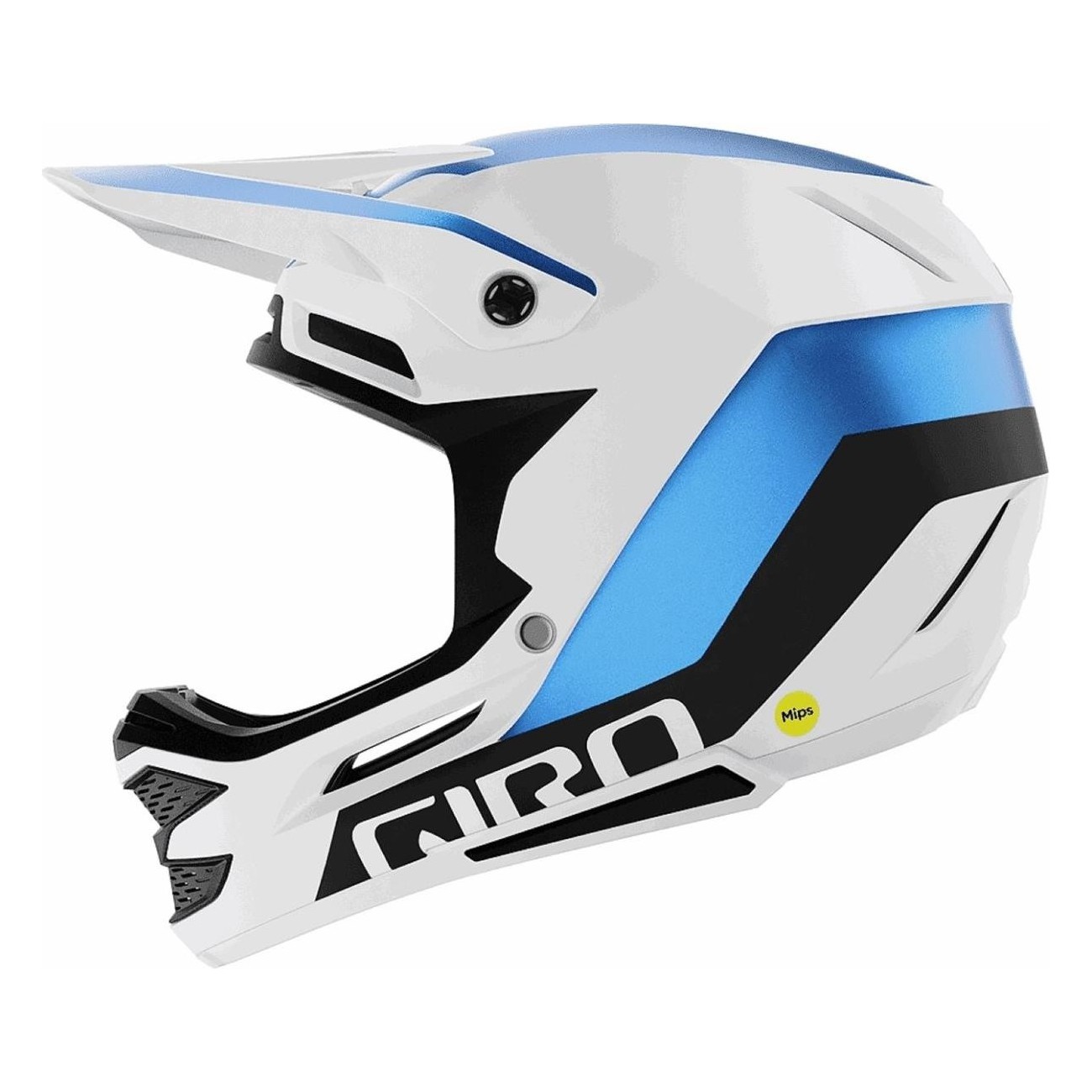 Casco Giro Insurgent Spherical Bianco/Blu - Taglia 55-59 cm, Protezione e Comfort per Rider Esigenti - 2 - Caschi - 019617800936