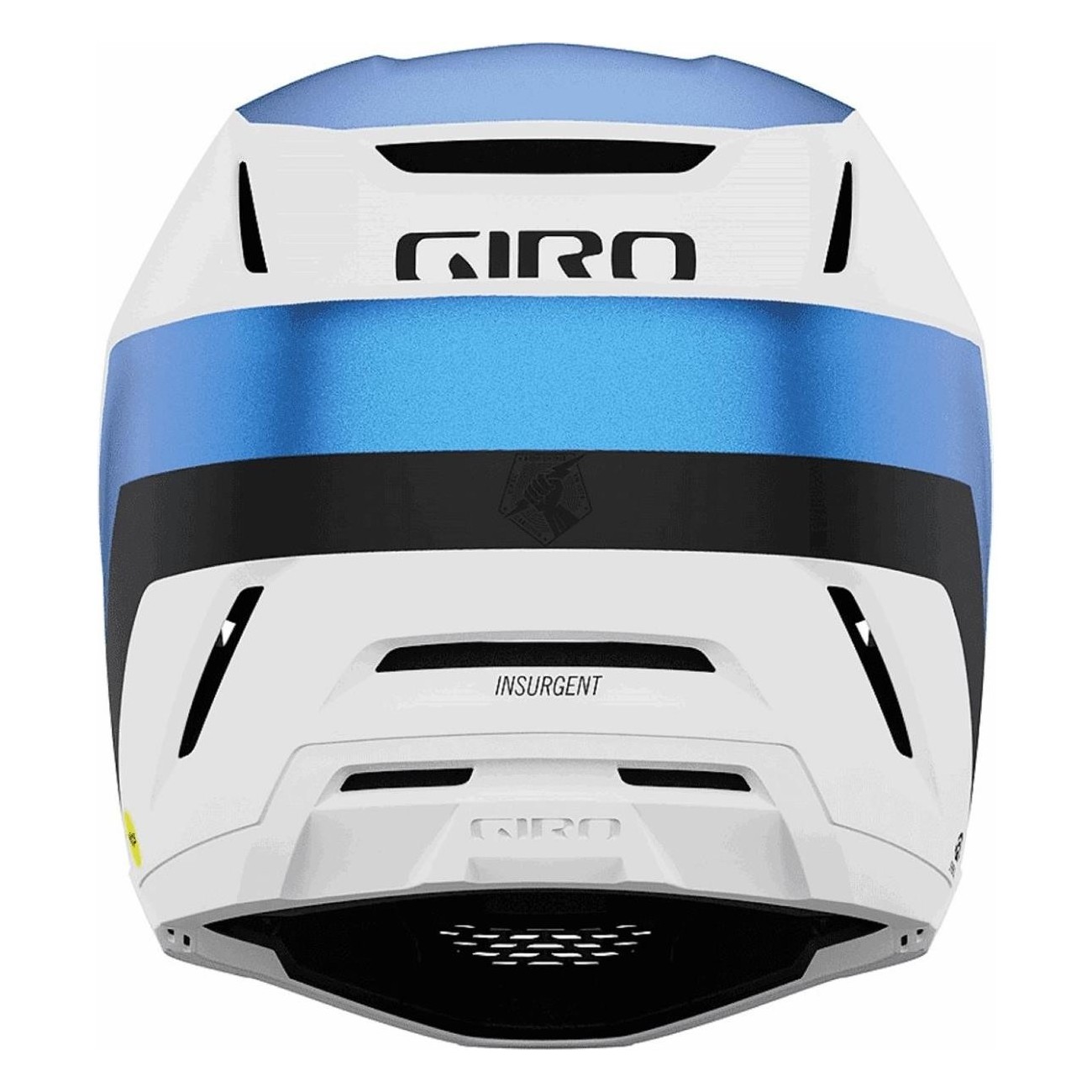 Casco Giro Insurgent Spherical Bianco/Blu - Taglia 55-59 cm, Protezione e Comfort per Rider Esigenti - 3 - Caschi - 019617800936