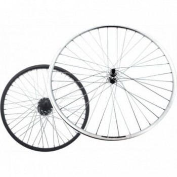 Ruota Anteriore 24' in Alluminio per Uso Urbano con Freno V-Brake e 36 Raggi - 1 - Ruote complete - 