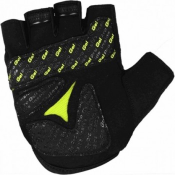 Summer Short Bump Gel Gloves Black/Lime Size M with Ventilation and Padding - 2