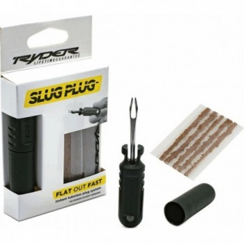 Kit Reparación Tubeless SLUG PLUG con Tiras 1,5mm/3,5mm y Puntero MVT EK - 1