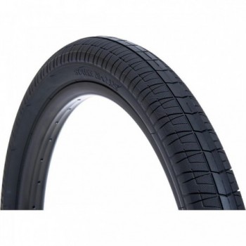 Salt Tire Strike BMX Tire 20 x 2.20 Black with Print, High Traction and Durability - 1