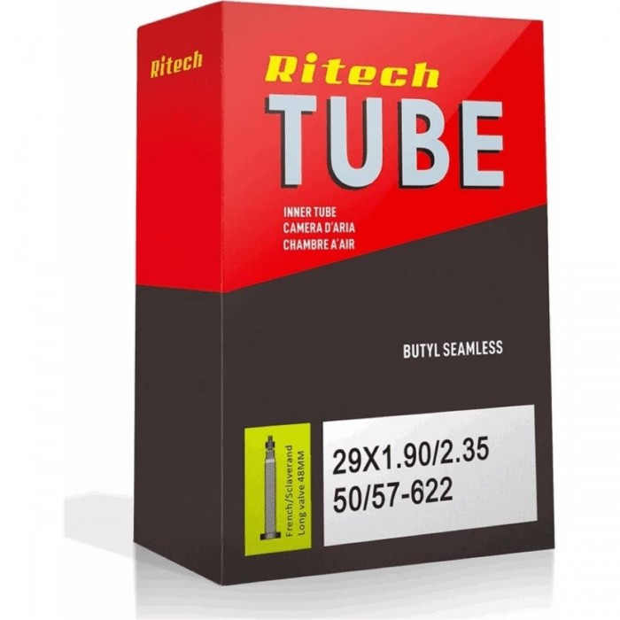 Ritech 29x1.90/2.35 Schlauch mit 48mm Presta Ventil - 1