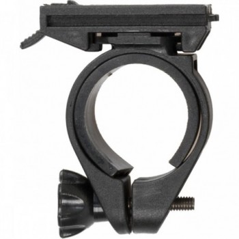 Schwarze Clip-Halterung für Batterieleuchte 220447, Durchmesser 22,2-31,8 mm - 1