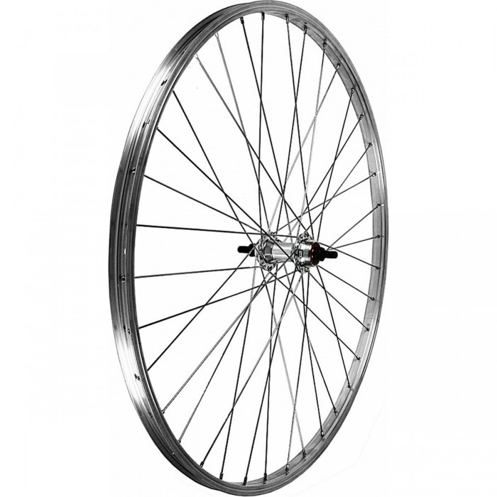 28 5/8 3/8 Aluminum Sport Rear Wheel, 1 Speed, Ball Hub - 1