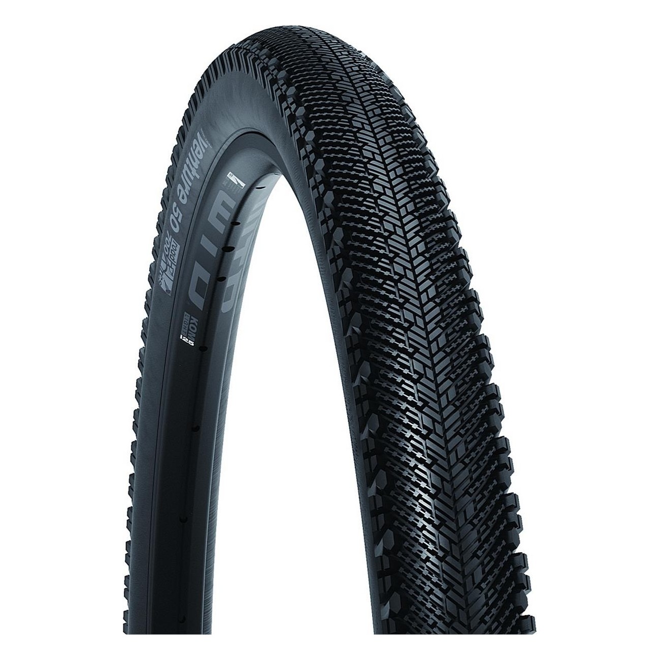 WTB Venture 700 x 50 Road TCS 120 TPI Dual DNA SG2 Tire for Gravel & Adventure - 1