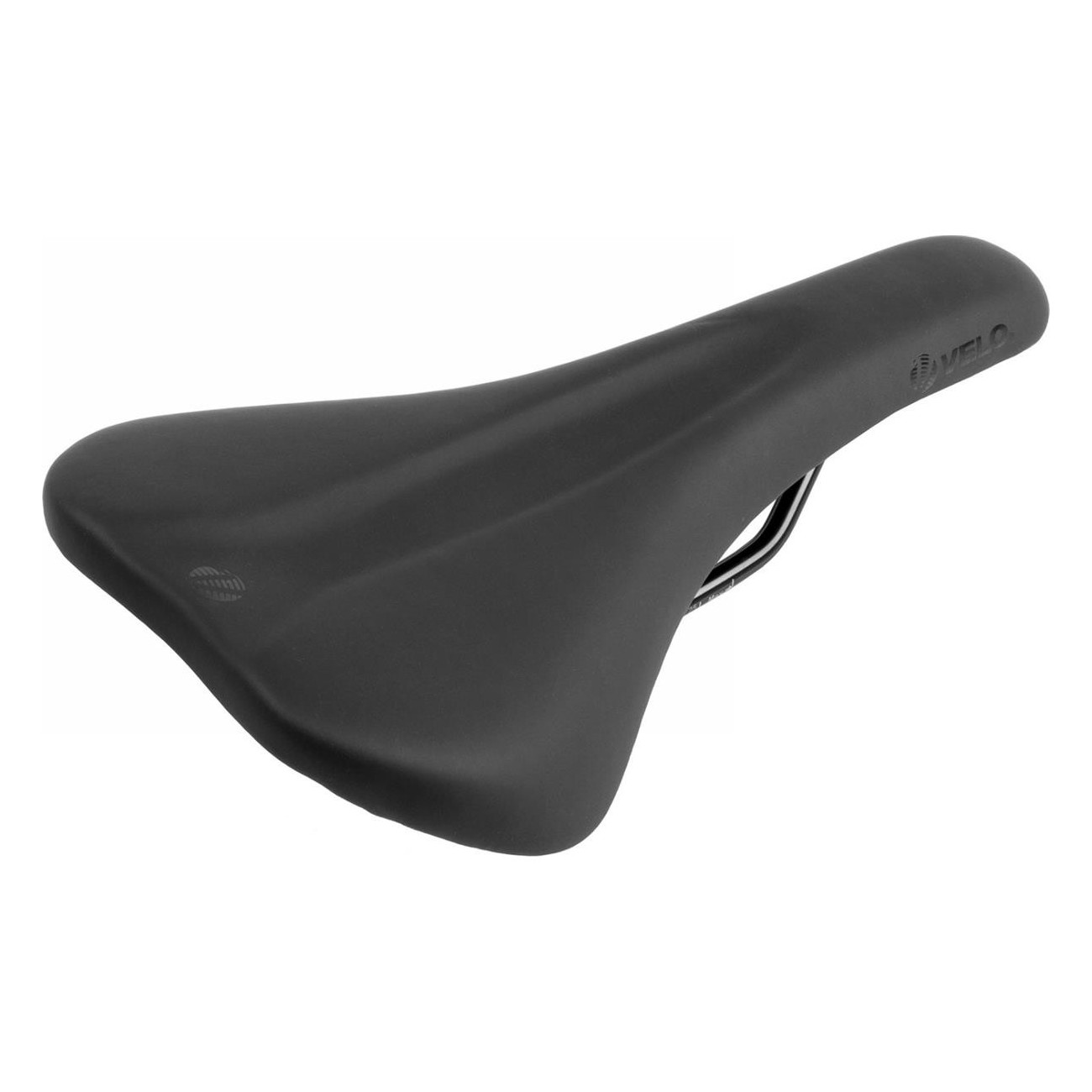 Selle VELO Speedflex Basic 274x146 mm Noir avec Cadre en Acier MV - 1