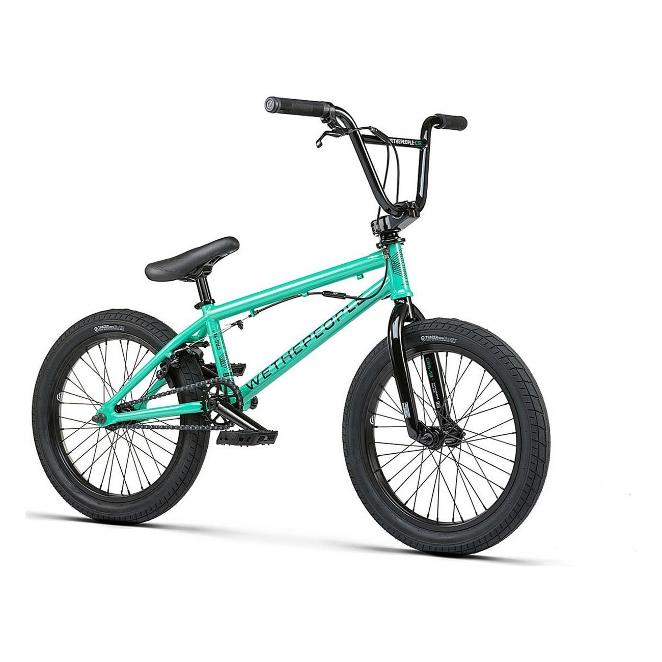 Wethepeople CRS 18' FS MY2021 BMX Bike Mint Color - CrMo Frame for Young Riders - 1