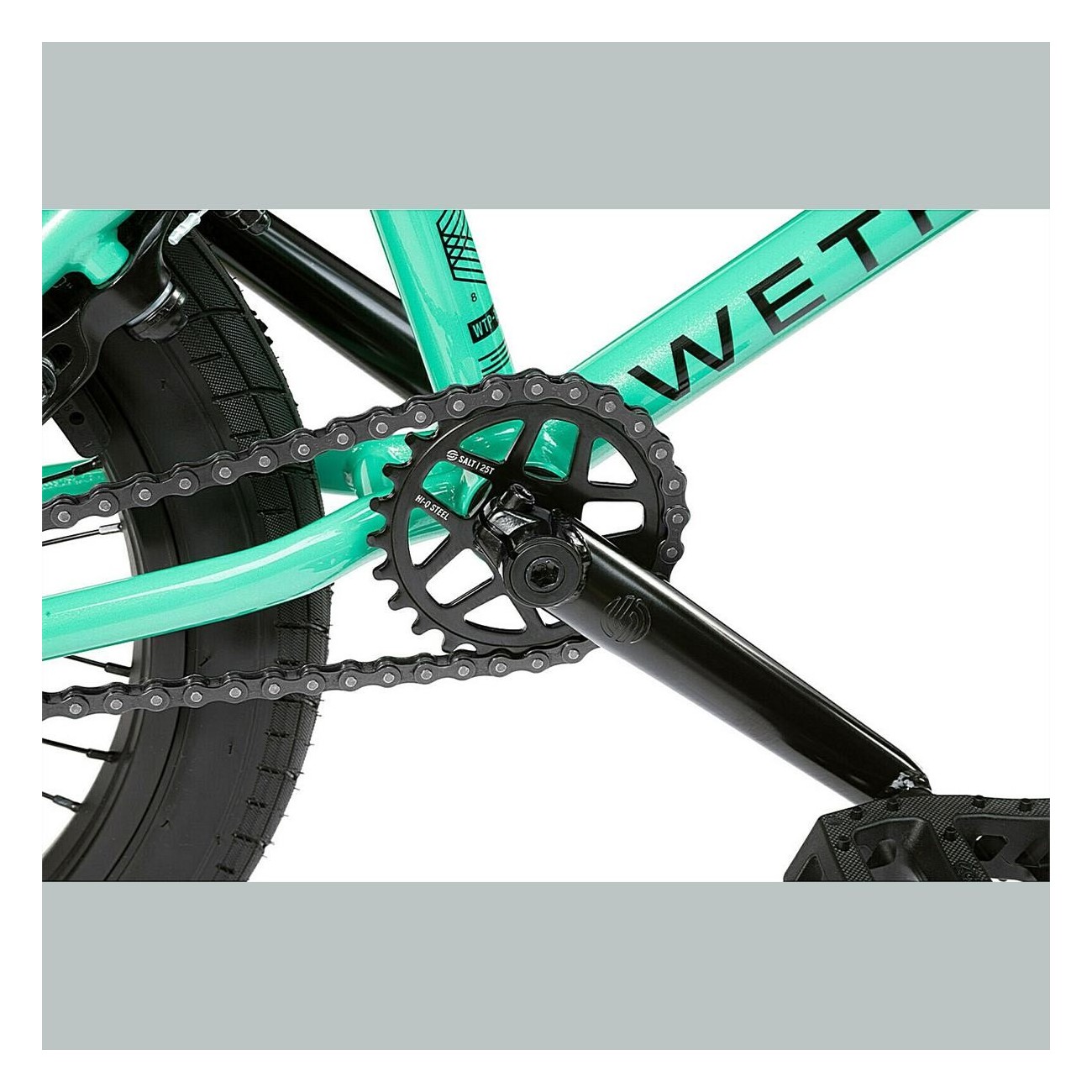 Wethepeople CRS 18' FS MY2021 BMX Bike Mint Color - CrMo Frame for Young Riders - 3