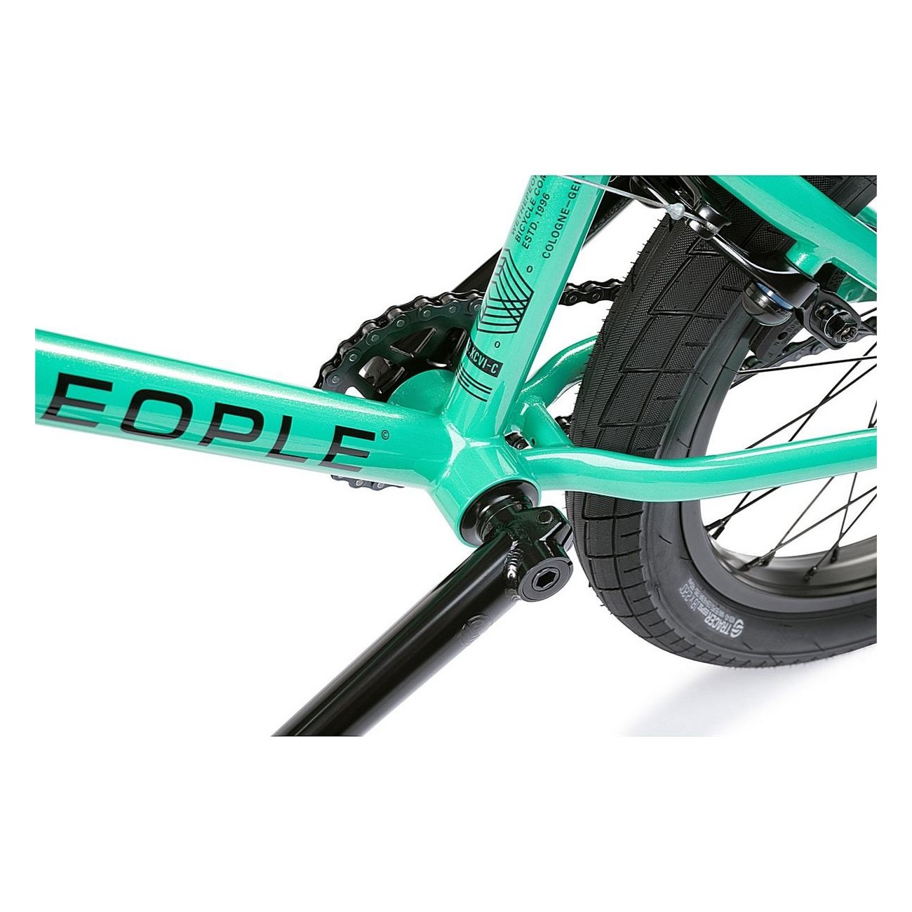 Wethepeople CRS 18' FS MY2021 BMX Bike Mint Color - CrMo Frame for Young Riders - 4