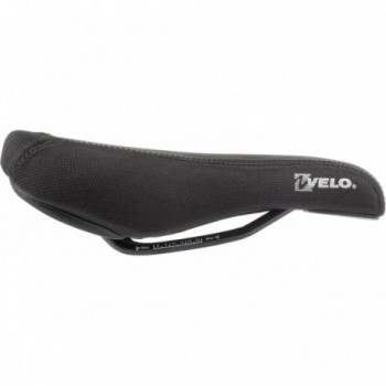 Sella BMX Velo Melow 247x137 mm Nero con Protezione Antiabrasione per Freestyle e Dirt - 2 - Selle - 0887539039011