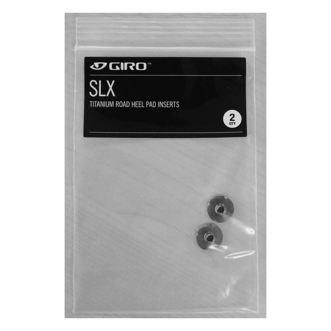 Titanium Threaded Washers for GIRO SLX Shoe Cleats - 2 Piece Kit - 1