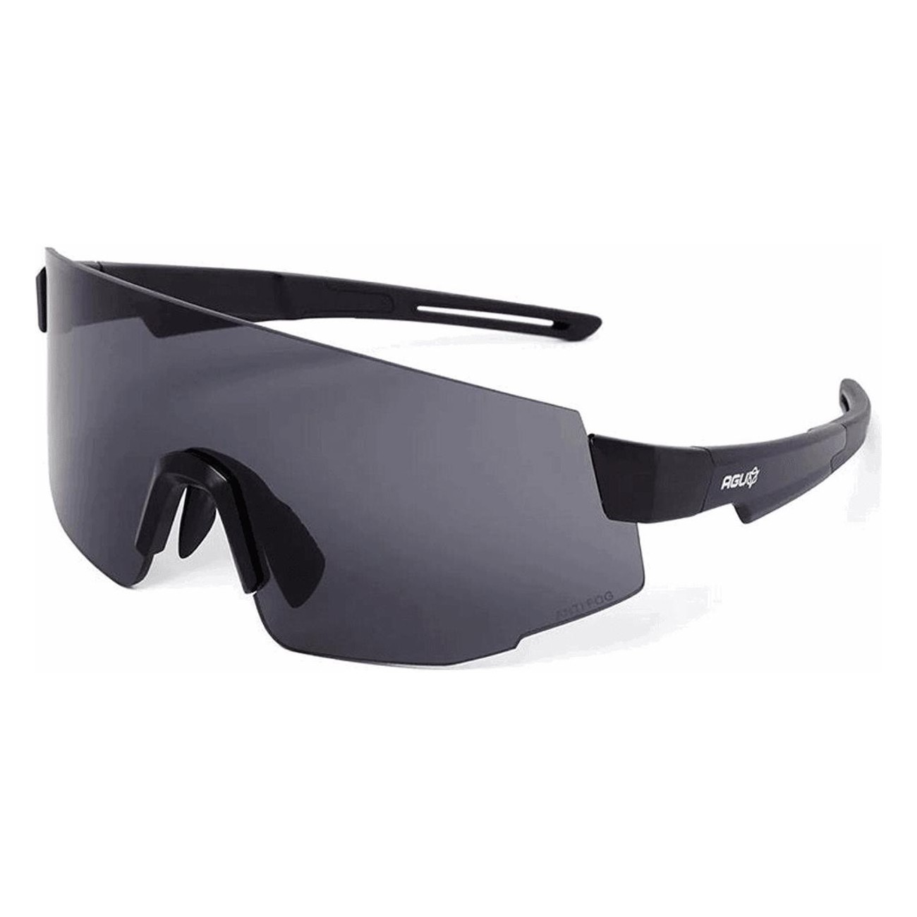 VIGOR Black Sunglasses with UV400 Smoke Lenses Anti-Fog - 1