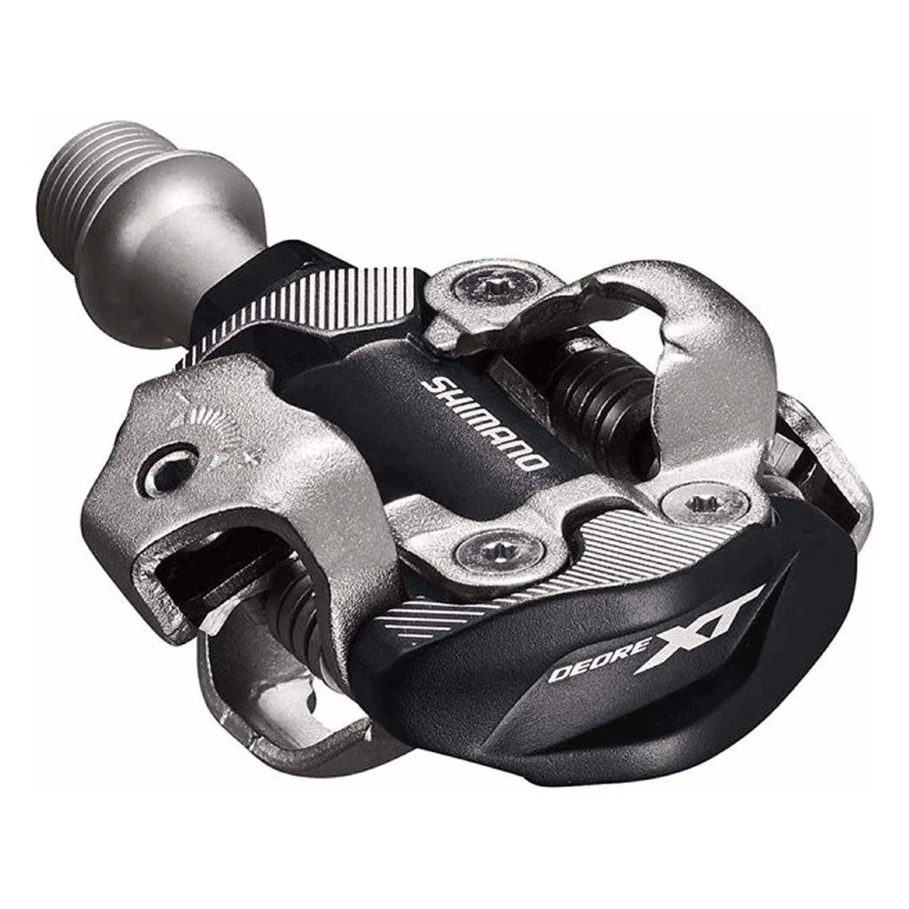 Shimano PD-M8100 XT SPD Pedal Schwarz mit SM-SH51 Cleats, 342g - 1