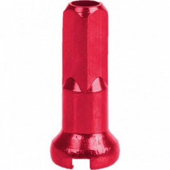 Nippel für Aluminium Speichen rot 14 mm - 400 Stück Packung - 1