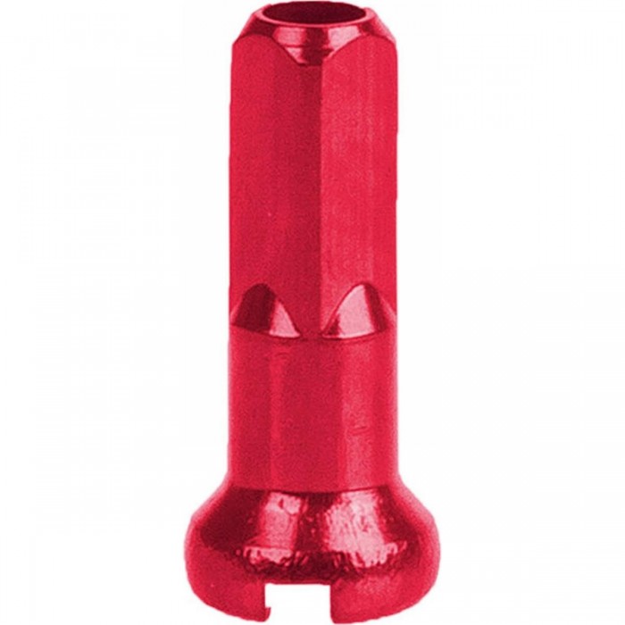 Nippel für Aluminium Speichen rot 14 mm - 400 Stück Packung - 1