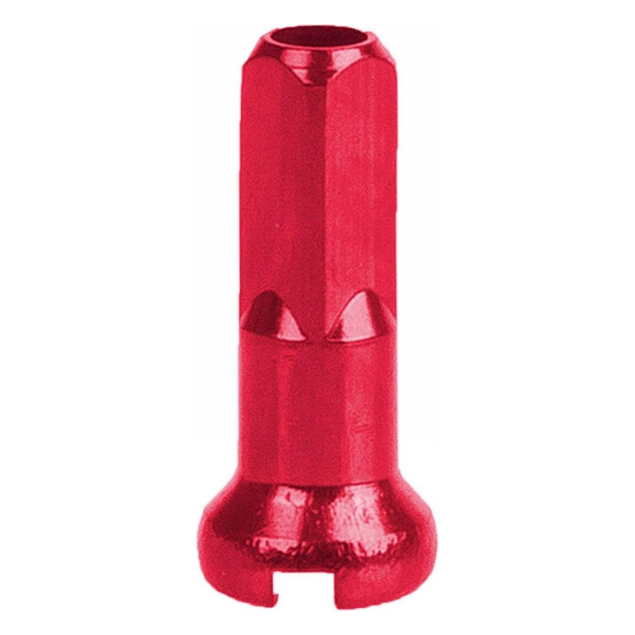 Nippel für Aluminium Speichen rot 14 mm - 400 Stück Packung - 1