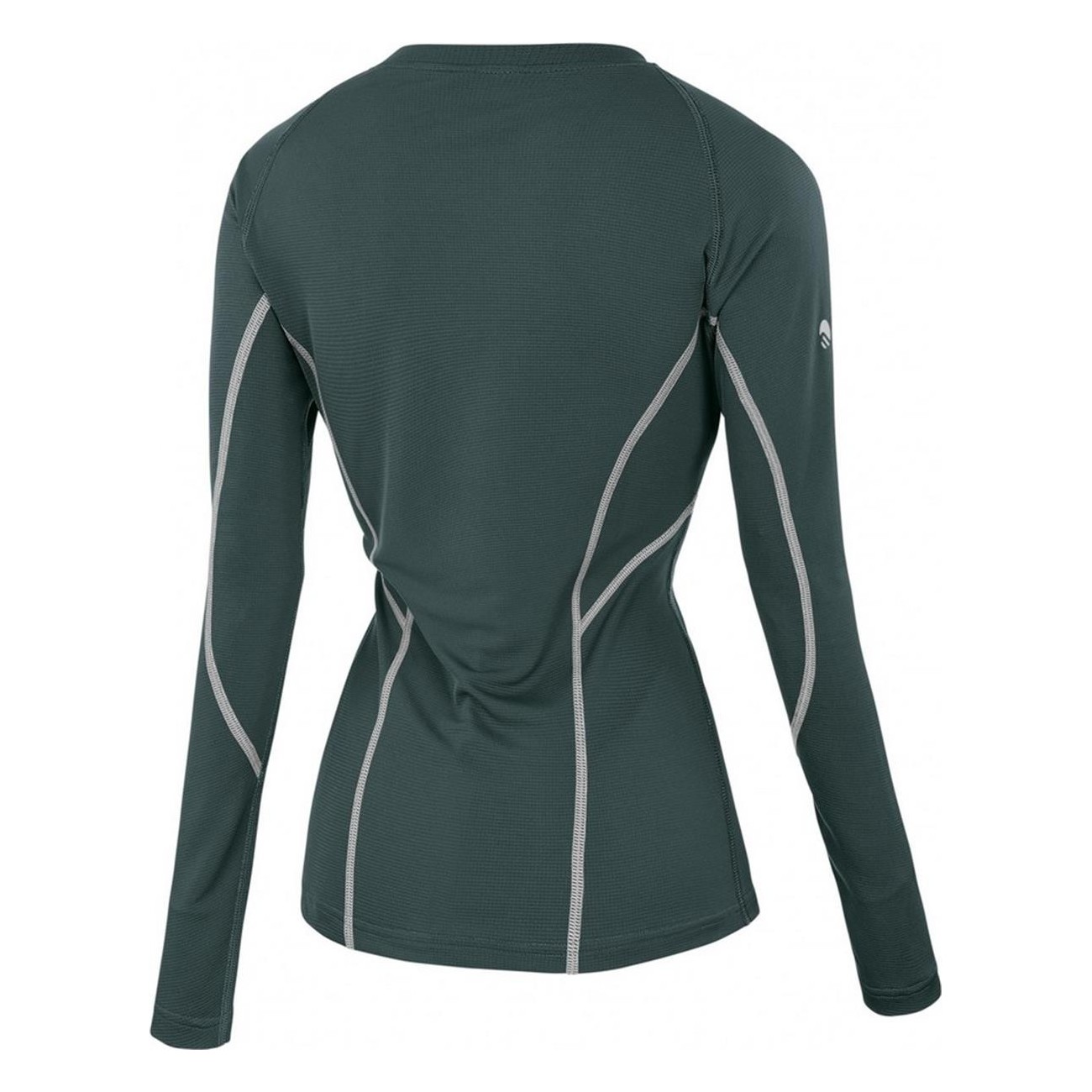 Weisshorn Women's Long Sleeve T-shirt Dark Emerald Size M - 2