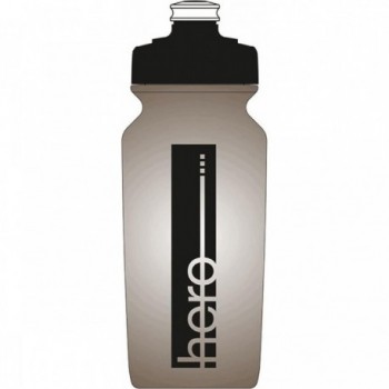 HERO 500ml Black Smoke Water Bottle with ULTRA MVTEK Cap - Essential for Sports - 1