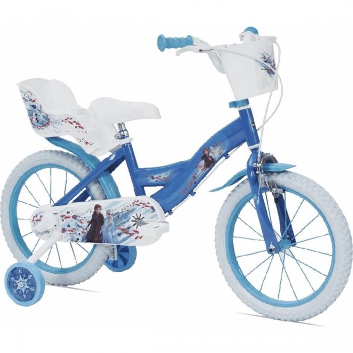 16' Frozen Kids Bicycle - Safe and Fun Design - 1