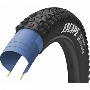 Pneu Goodyear Escape 27,5x2,35 Tubeless All Mountain Noir - Performances Élevées - 1