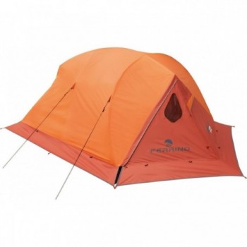 Tente Manaslu 2 places 4 saisons orange structure en duraluminium - 1