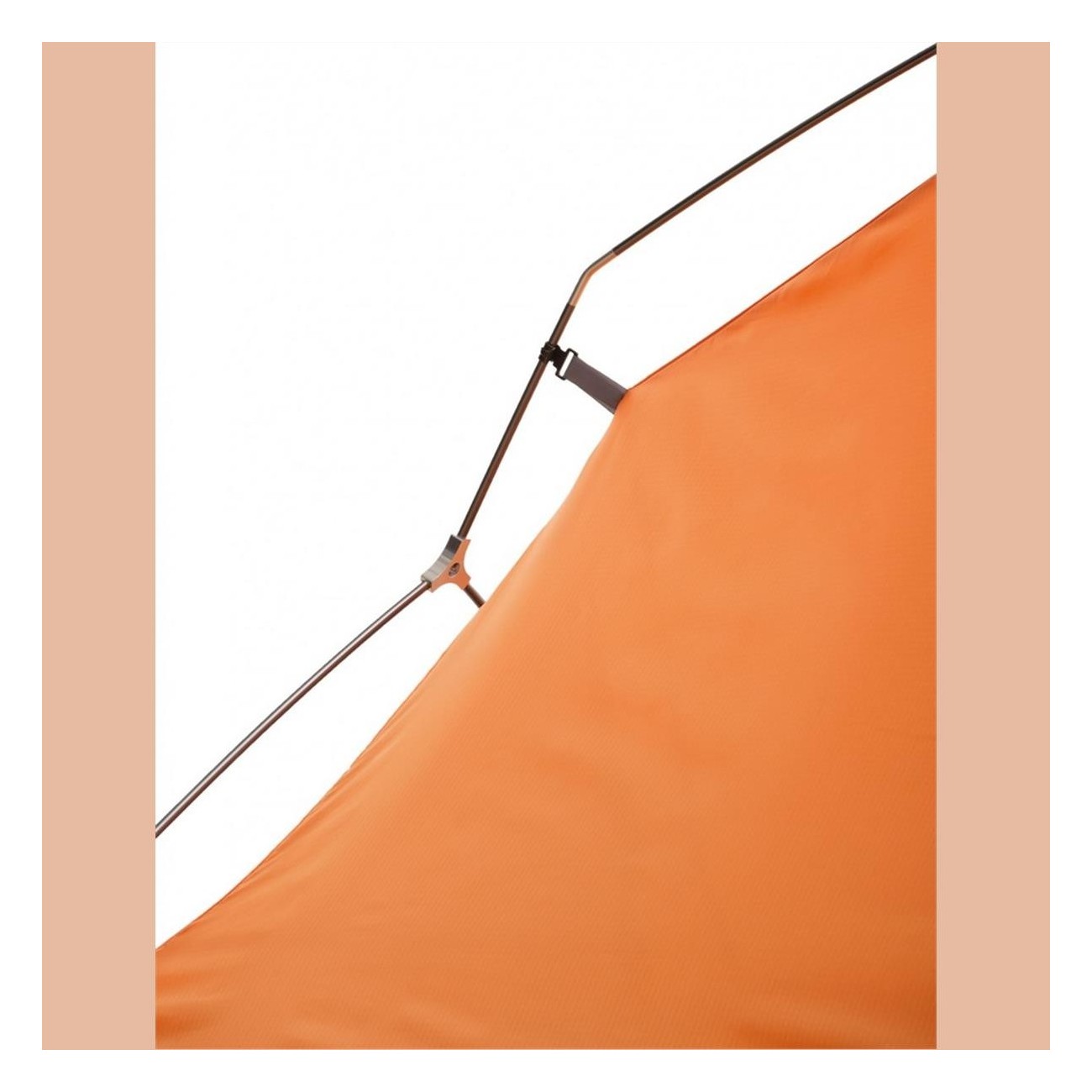 Tente Manaslu 2 places 4 saisons orange structure en duraluminium - 3