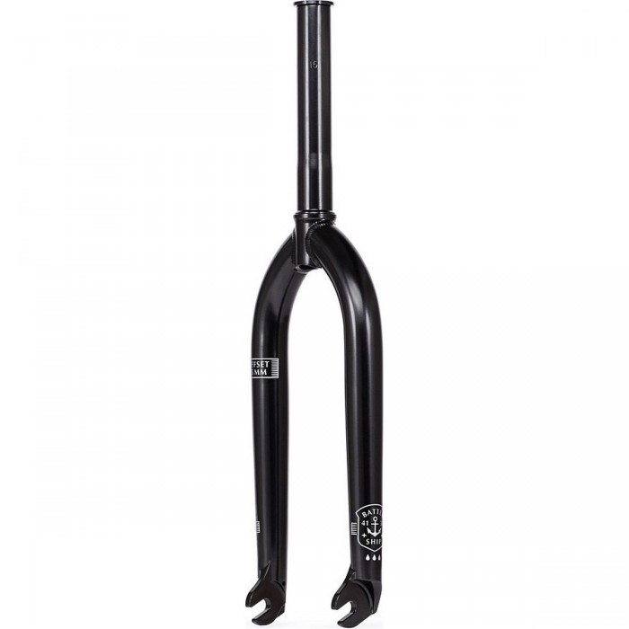 Fourche Wethepeople Battleship 24 mm Noir en Plomb pour BMX - 1