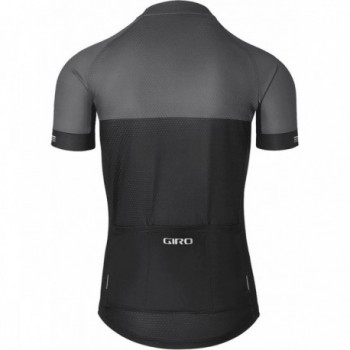 Maillot de Cyclisme Estival Chrono Jersey Noir/Gris Taille M - Performance et Confort - 2