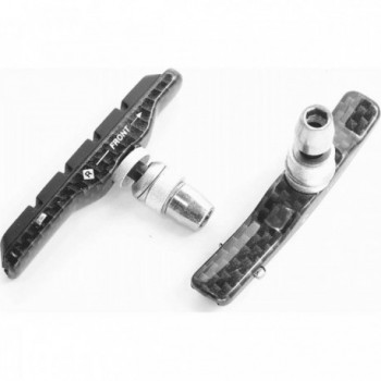 Portapastillas MTB V-Brake 72mm de Carbono para Offroad - 1