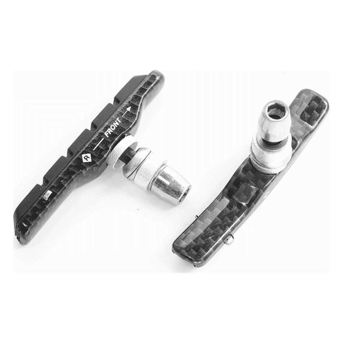 Portapastillas MTB V-Brake 72mm de Carbono para Offroad - 1