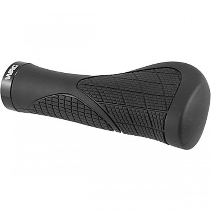 Ergo Grips Black 135mm for Bicycle - Comfort and Style - 1