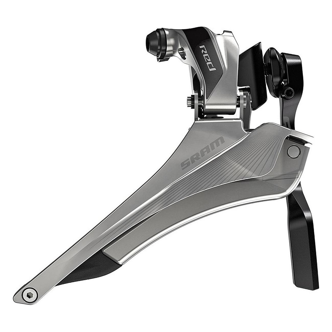 SRAM RED Yaw 2x11 Front Derailleur Weld-On - Falcon Grey - 1