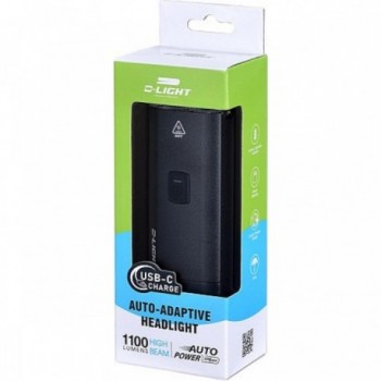 Phare Avant Rechargeable USB CG-132P 1100 Lumens avec 2 LED Super Lumineux - 2