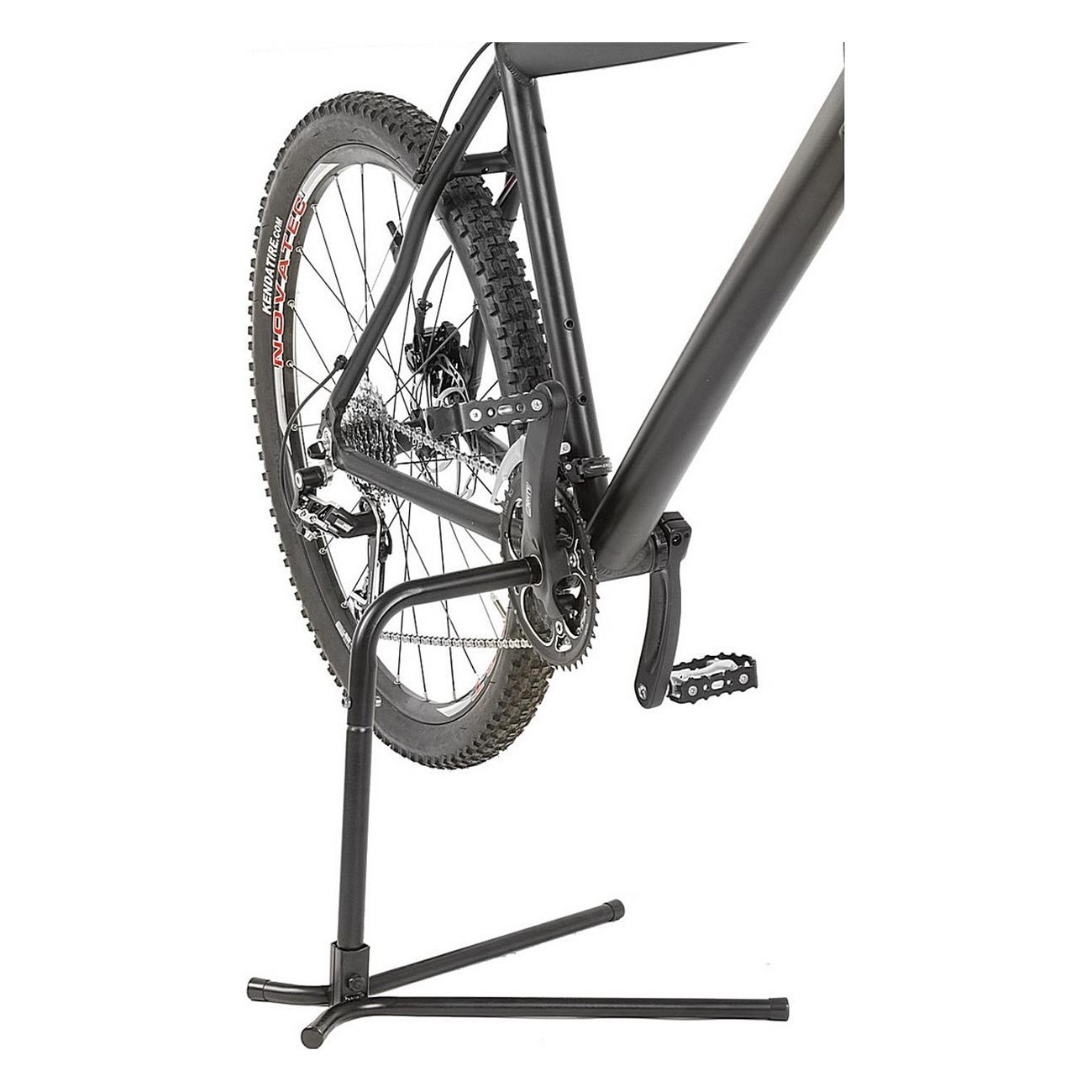 Floor Bike Stand for 20''-29'' Wheels with Shimano Hollowtech II Mount - 2