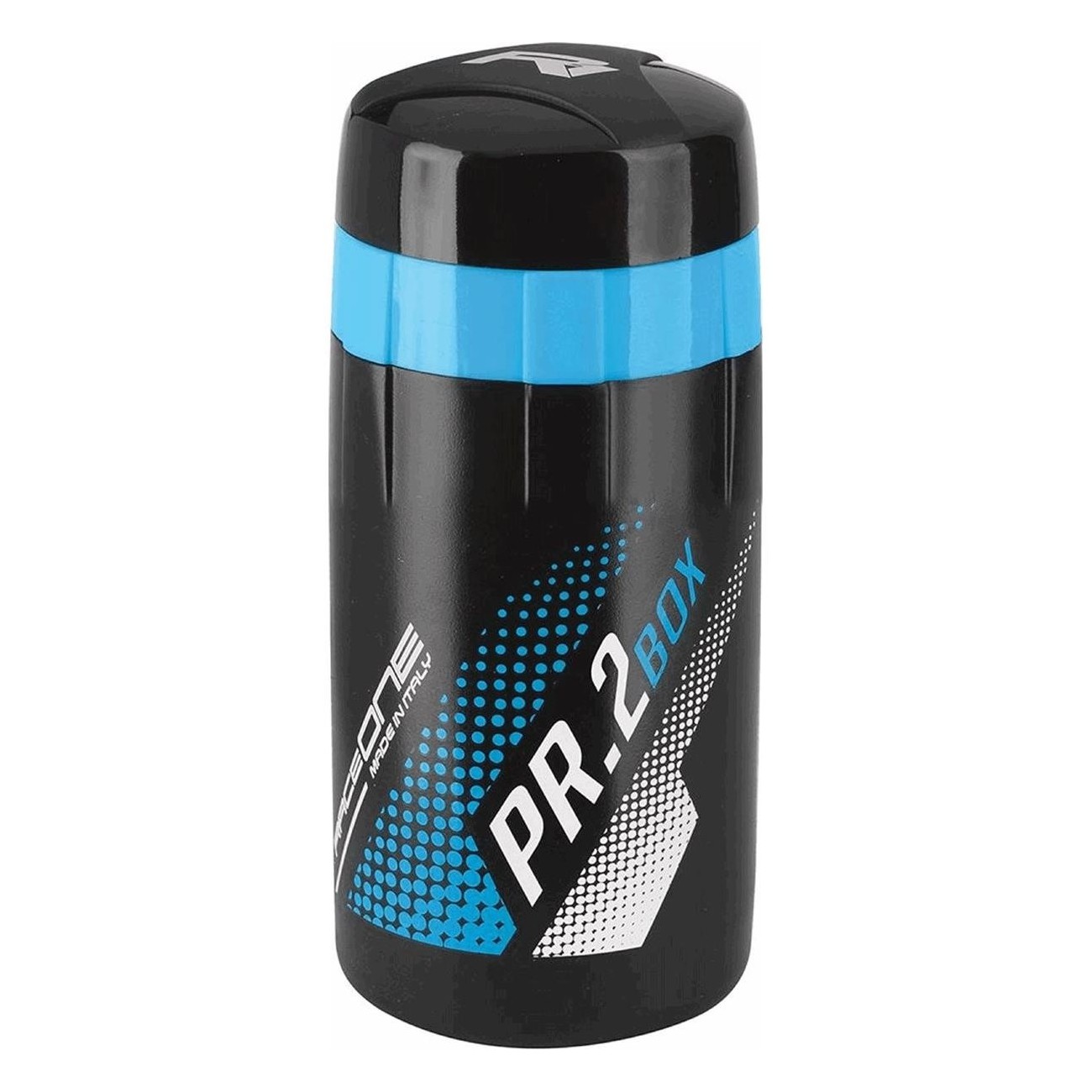 RaceOne Aufbewahrung 500ml Blau mit Doppelkammer zur Organisation - 1