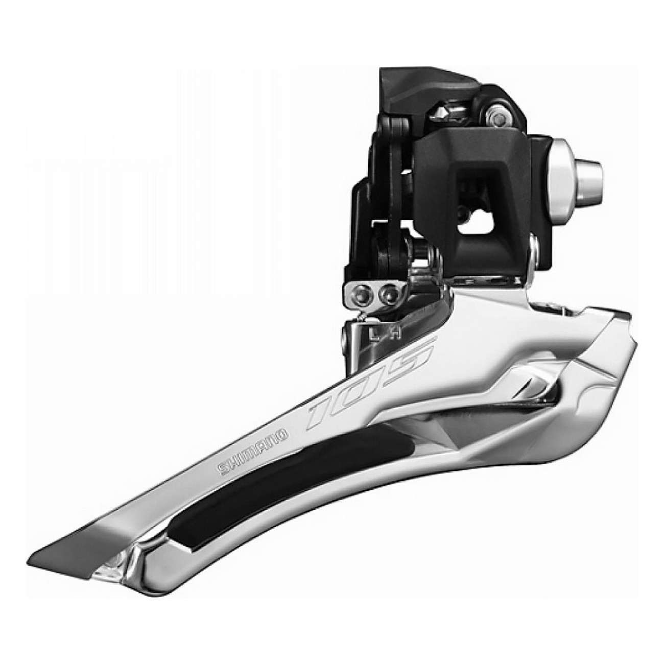 Shimano 105 2x12v Front Derailleur for Road Bikes with Disc Brakes - 1