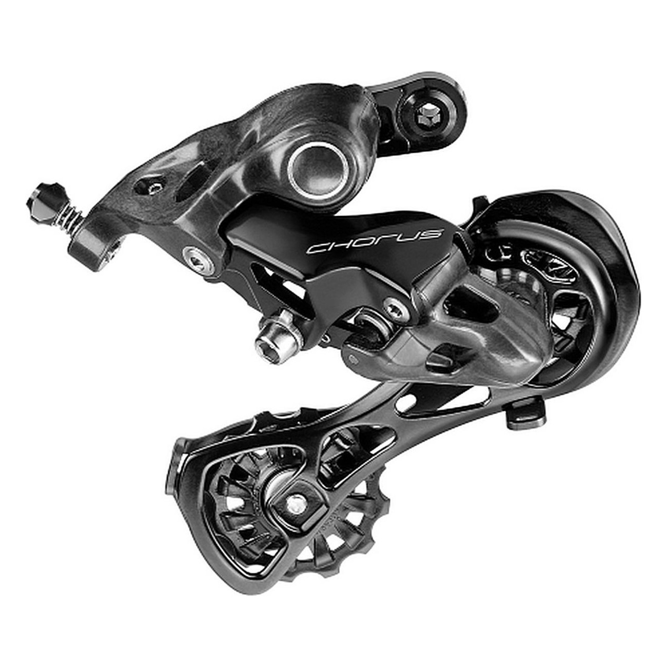 Chorus 12v Black Rear Derailleur with Medium Cage for Road Bike - 1