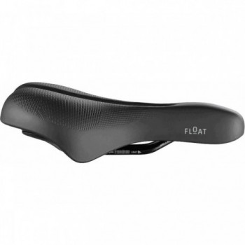 Sella Float Moderate Unisex per Strada e Trekking, Nera 263x200 mm con Imbottitura Slow Fit Foam - 3 - Selle - 8021890579003