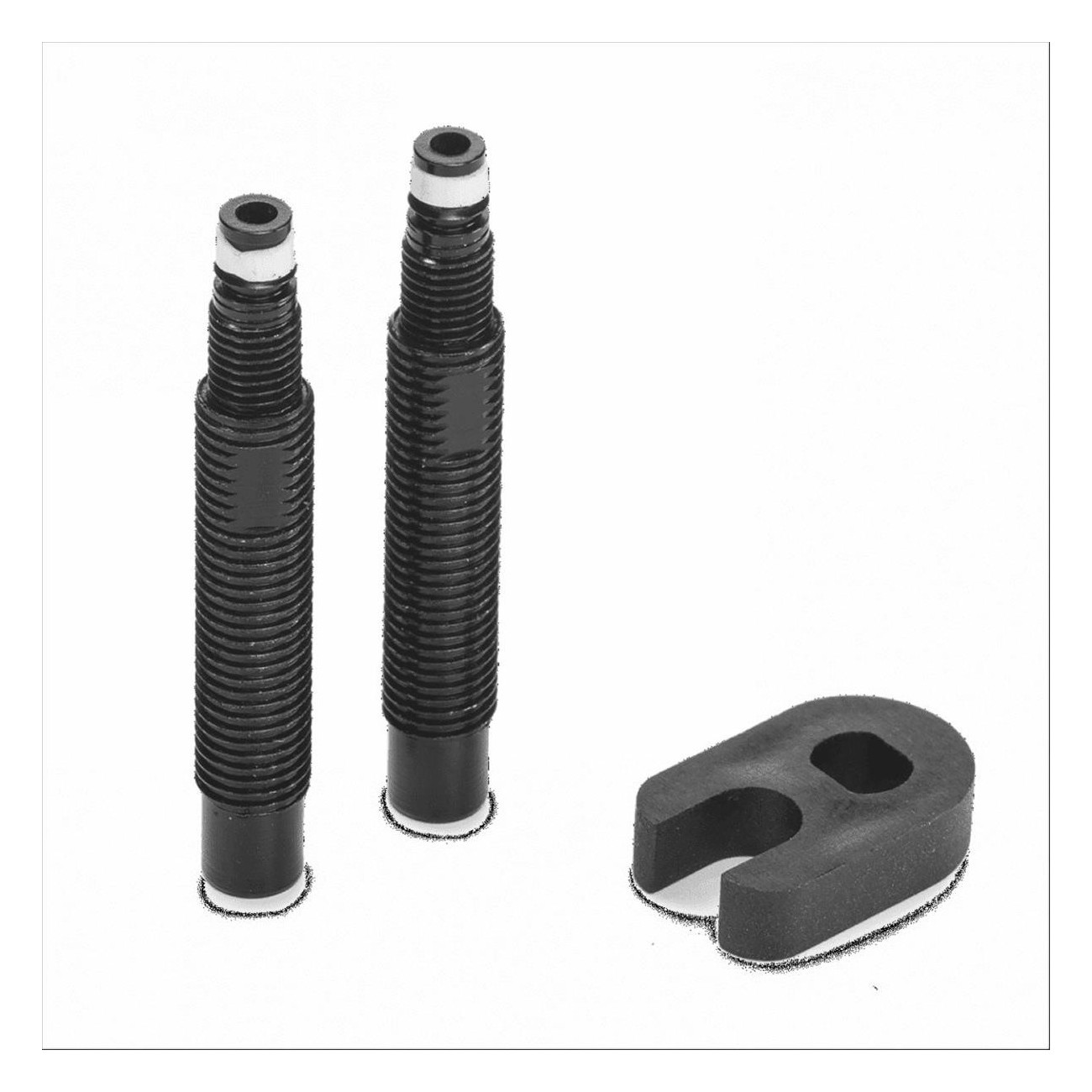 Extensión Válvula Presta 30mm Negra - Accesorio Confiable para Bicicletas - 1