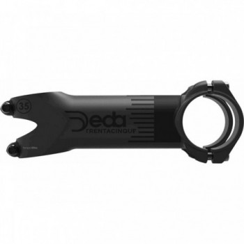 Deda 35mm x 90mm Aluminum Handlebar Stem 82° Polish on Black - 1