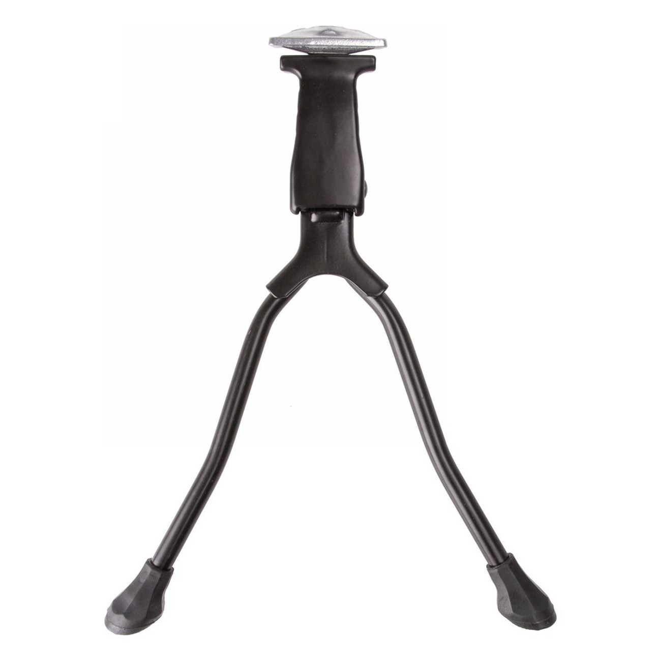 Soporte Bipode para Bicicleta de 26-28 Pulgadas en Aluminio y Acero Negro - 1