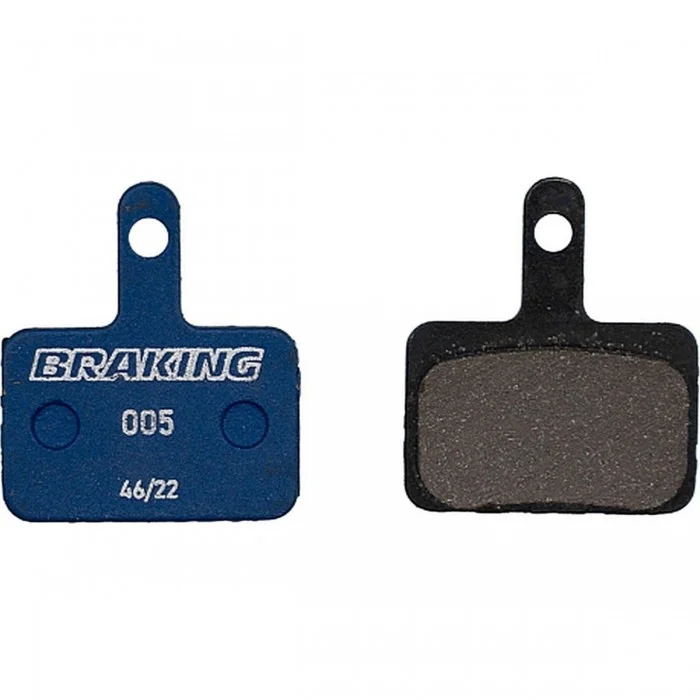 Semi-Metallic Brake Pads Braking F.I.R.S.T./Incas 2.0 for Shimano Deore - Race World Cup, Set of 25 - 1