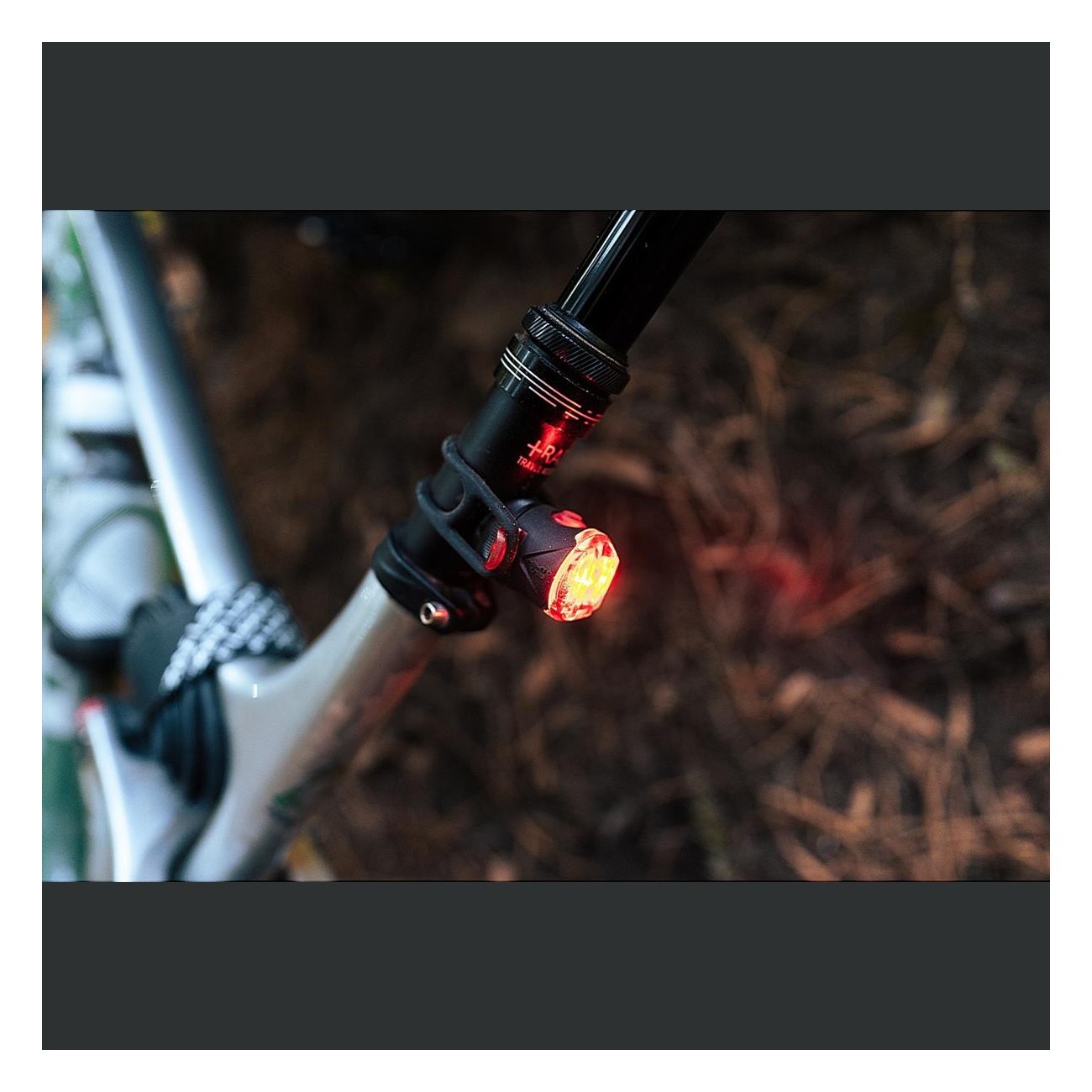 Femto USB Rechargeable Rear Light 5 Lumen, Black, for Bicycle - 3