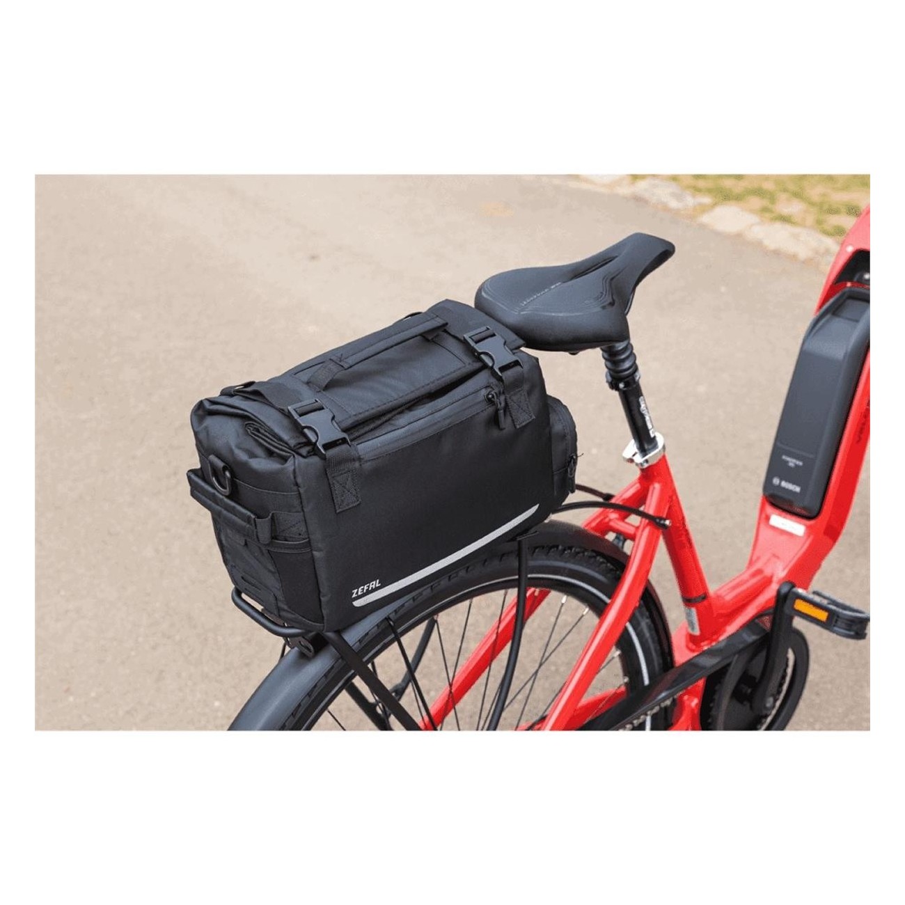 20L Waterproof Rear Bag Z Traveller 60 Black with Rain Cover - 3