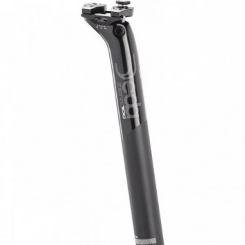 Deda ZERO100 Aluminum Seatpost - 31.6x350mm, 12mm Offset, Black - 1