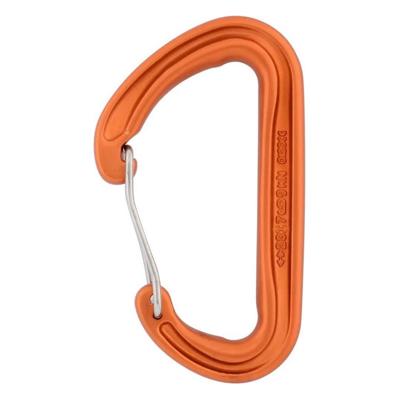 Phantom Snapgate Climbing Carabiner Orange - Ultra Lightweight 28g - 1