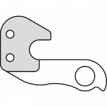 GH-093 Aluminum Derailleur Hanger - Durable and Lightweight - 1